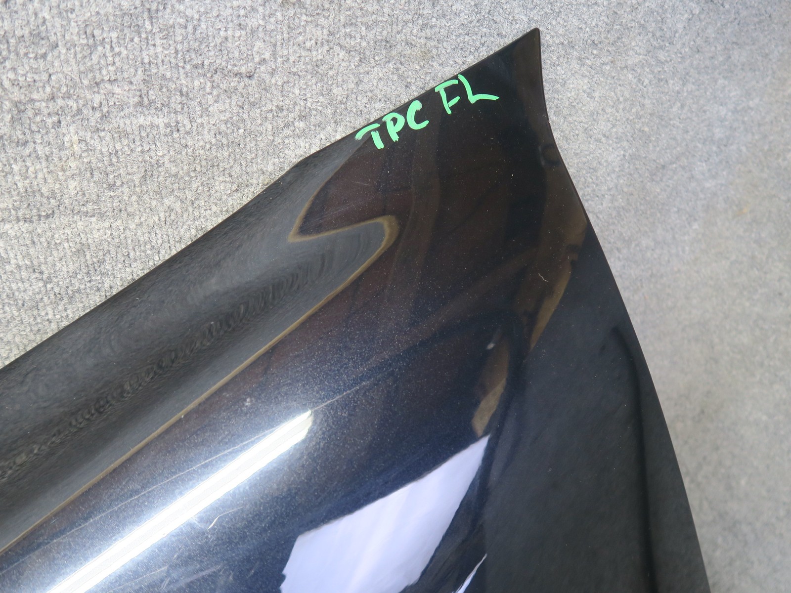 2011-2014 PORSCHE CAYENNE 958 FRONT LEFT DRIVER SIDE FENDER PANEL COVER BLACK