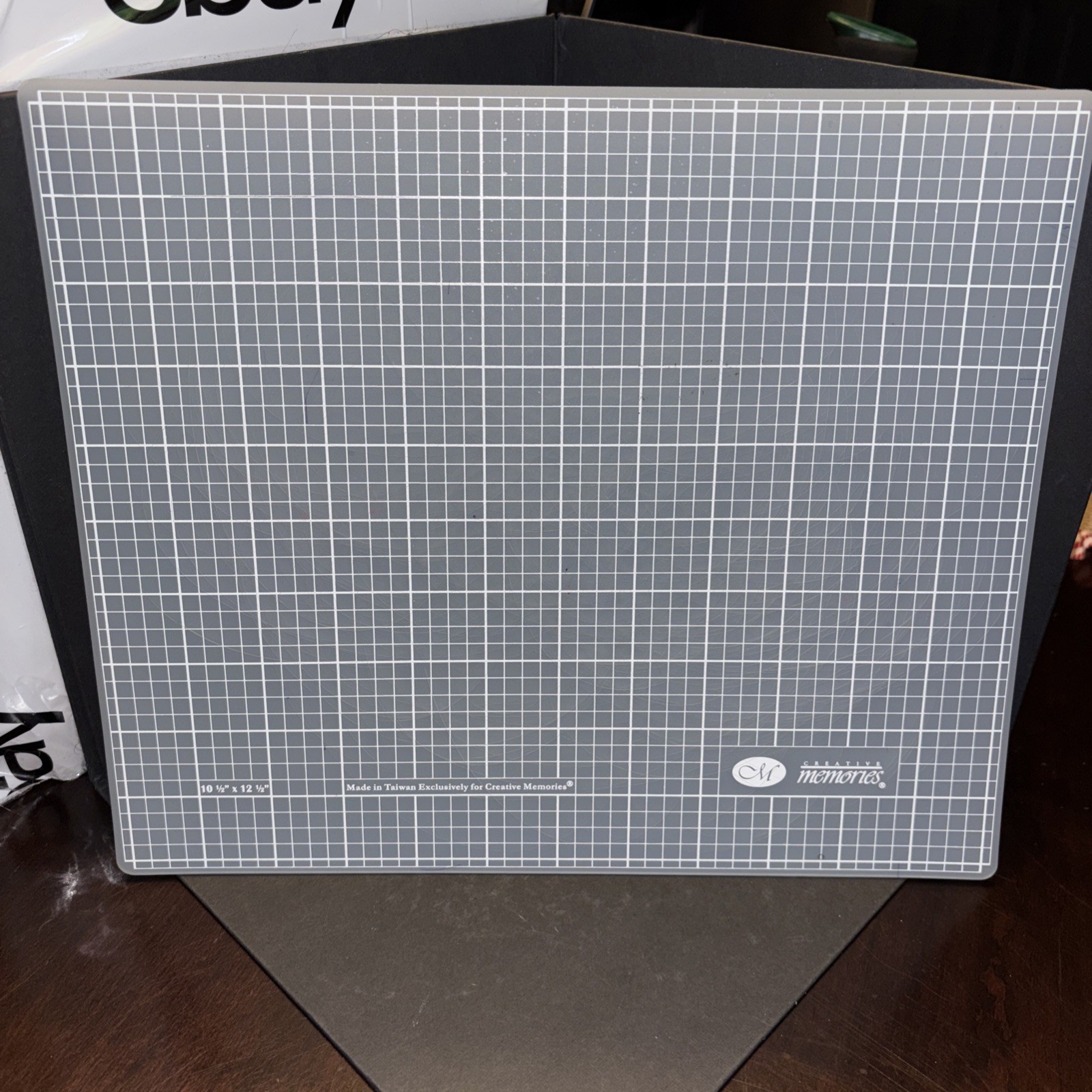 Creative Memories Custom System Cutting Mat Self Healing 10 1/2X 12 1/2 Preowned