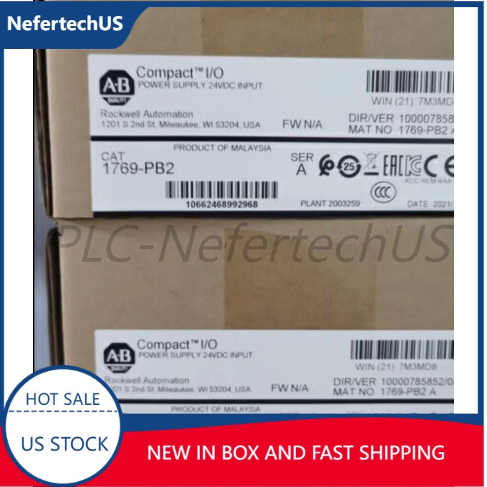 New Sealed AB 1769-PB2 CompactLogix DC 2A/0.8A Power Supply US Free Tax