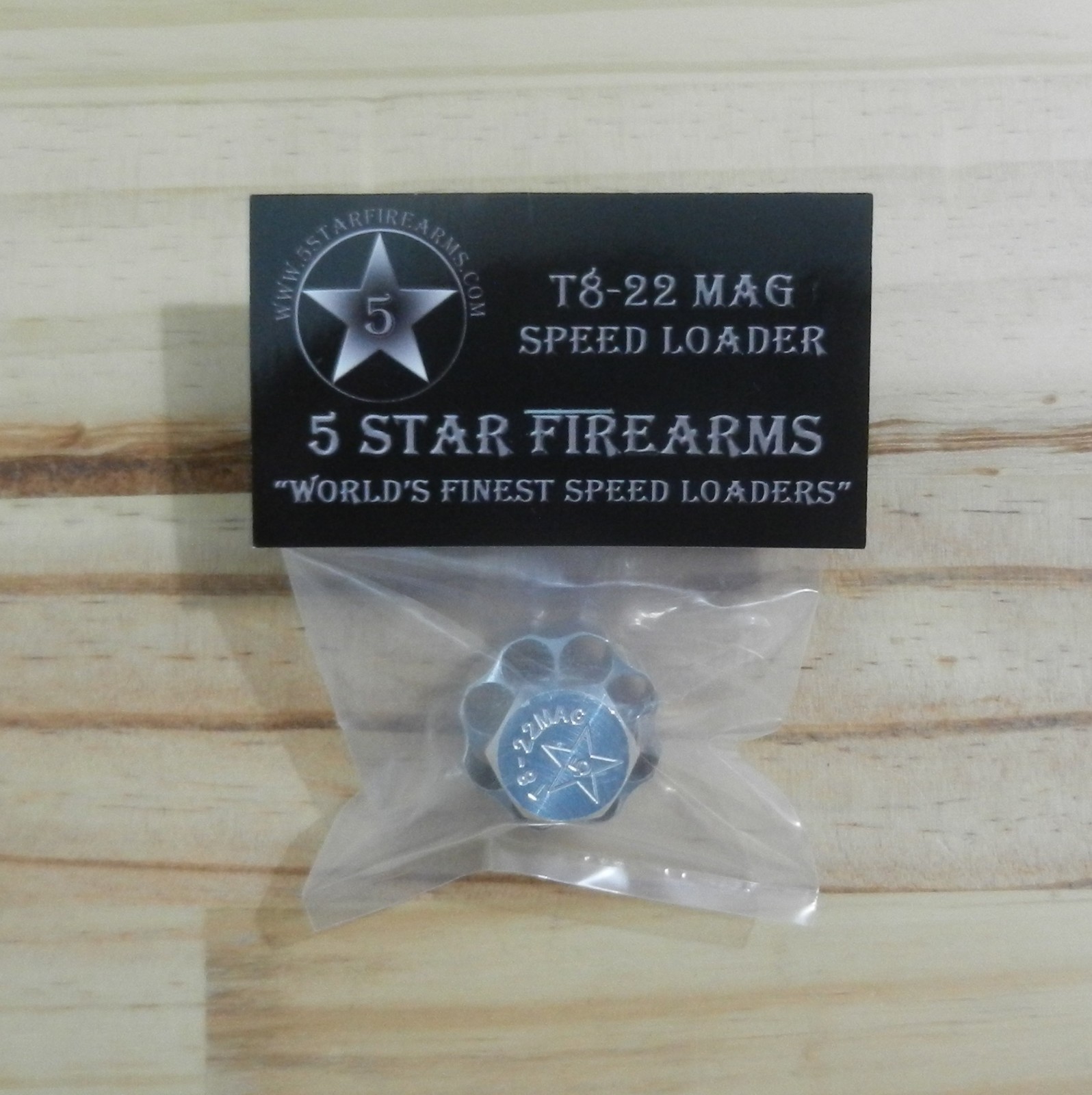 Aluminum Speedloader: Taurus 942M, Charter Arms Pathfinder .22 Mag: T8-22 MAG