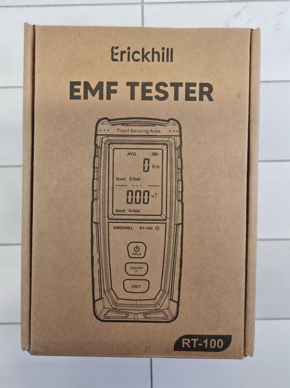 Erickhill Rechargeable EMF Tester Electromagnetic Radiation Tester RT-100