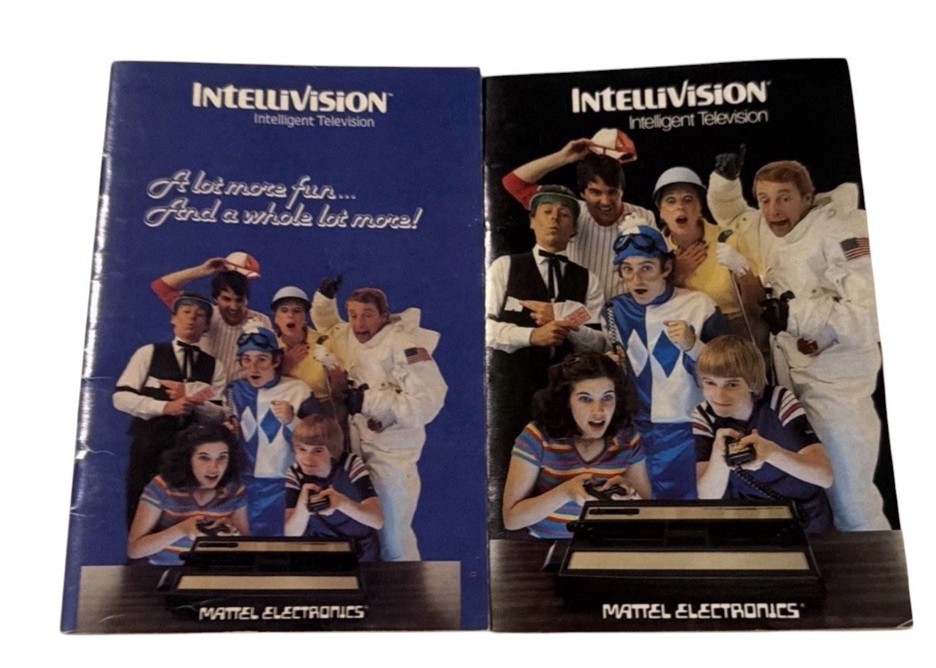 Two Original Intellivision product catalogs RARE VINTAGE