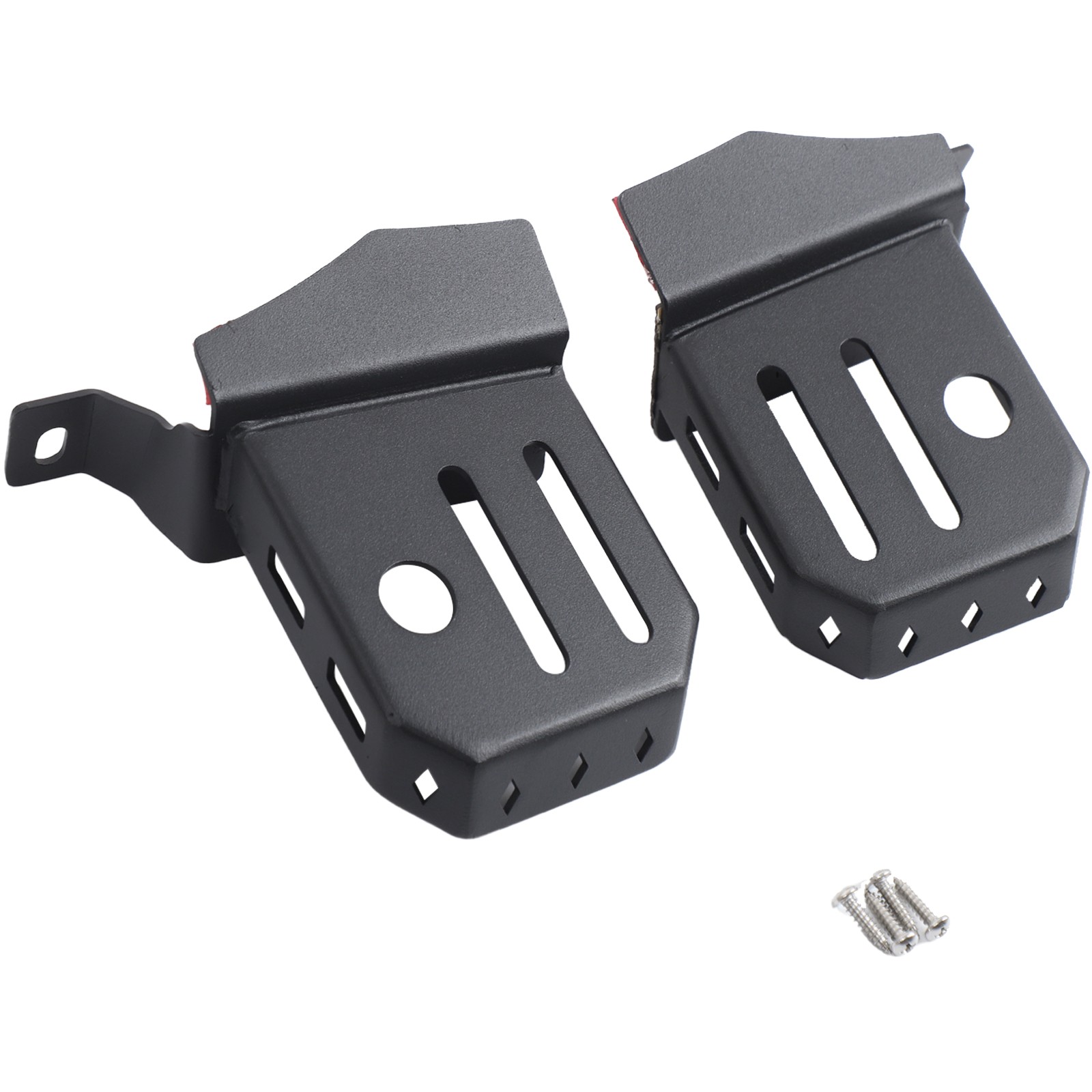 Fits 2024-2026 Toyota Tacoma Hood Ditch Spot Light LED Bracket Antenna Mount 2x