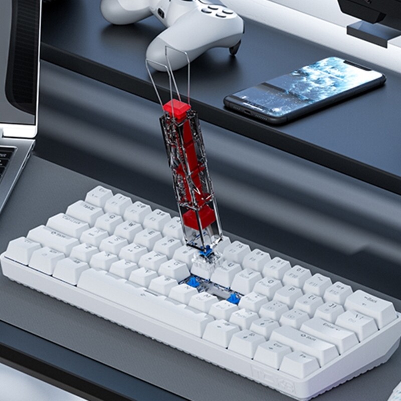 Key Puller Keycap Adjuster Switches Remover for Mechanical Keyboard Fixing Clean