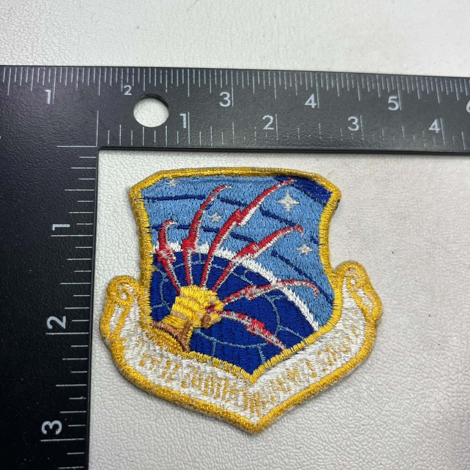 US Air Force COMMUNICATIONS SERVICE Color Patch Military 54K2