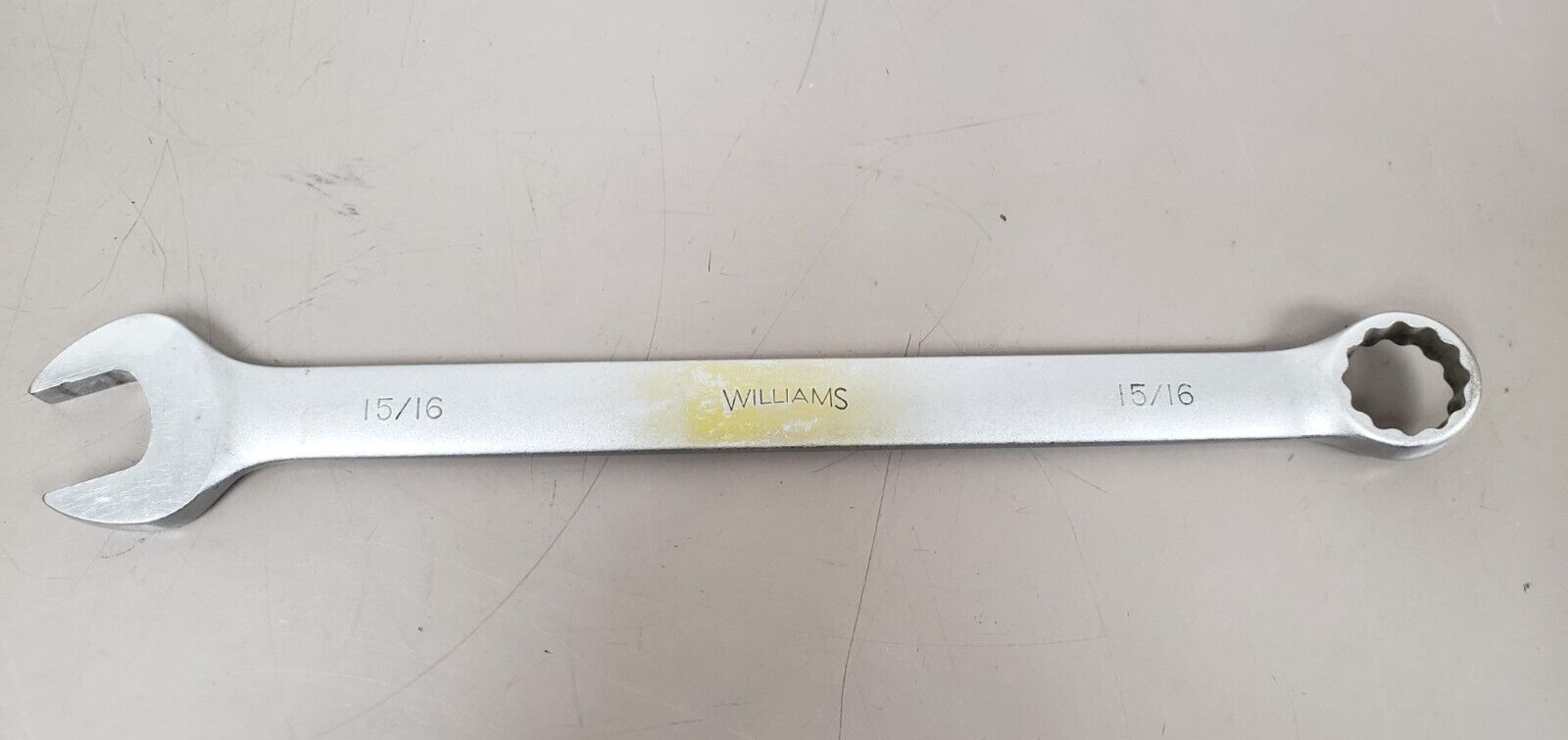 WILLIAMS USA 15/16" SAE 11130 Combination Wrench 12 Point