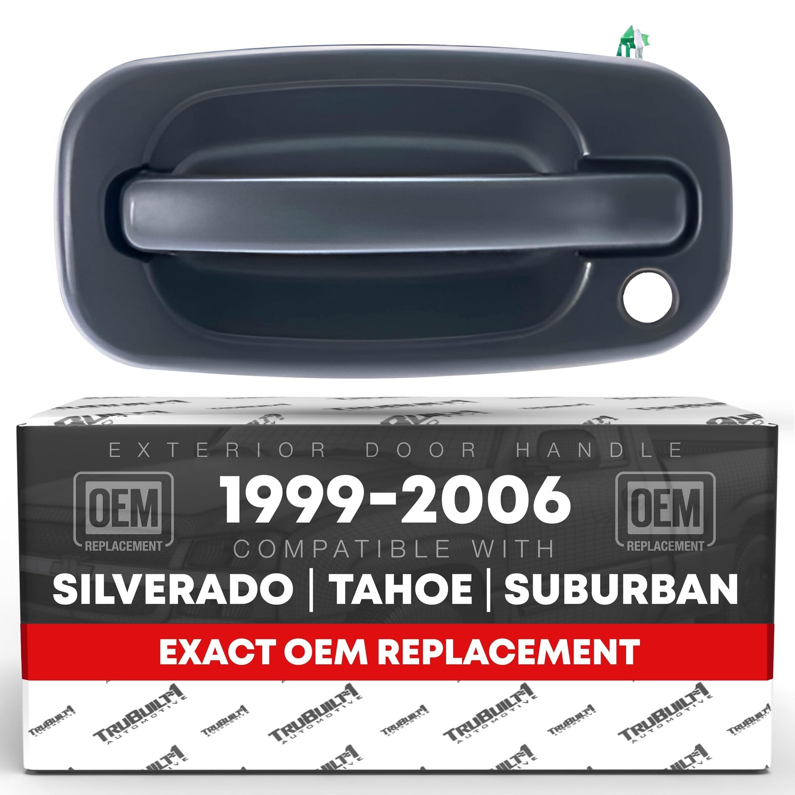 Exterior Front Driver Door Handle - Compatible with 1999-2006 Chevrolet Silve...
