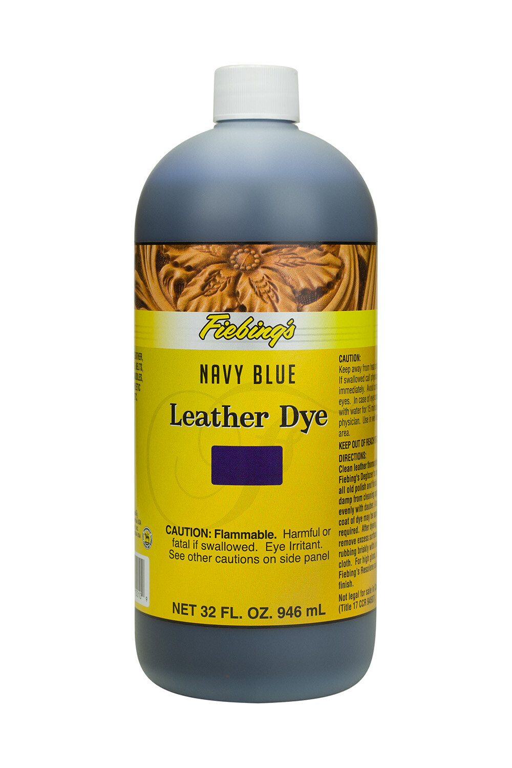 Fiebing's Alcohol Based Penetrating Leather Dye 28 Different Colors 32oz Bottle