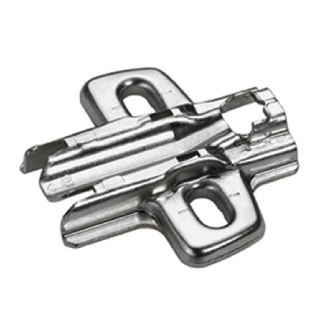 Hettich Intermat 9936 W90 95˚ Angle Inset Hinge 77708 & Mount 9075005 (2 Pack)