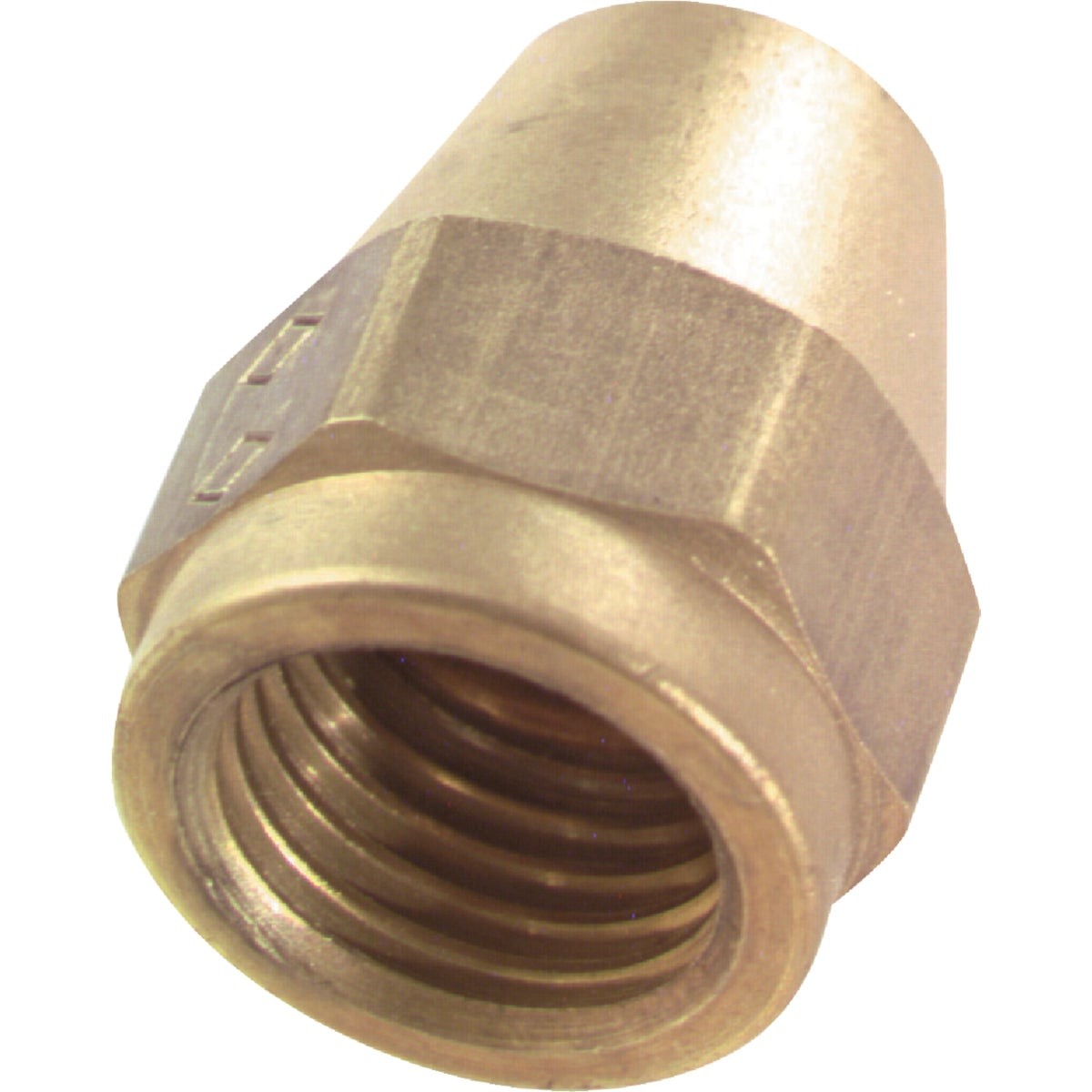 Do it 5/8 In. Brass Low Lead Short Flare Nut 458668 SIM Supply, Inc. 458668