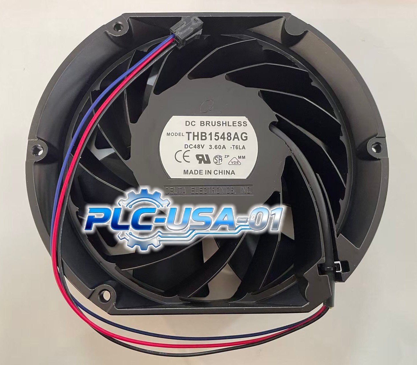 1PC New DELTA THB1548AG High Speed Cooling Fan DC48V 3.60A 3-wire  Fast delivery