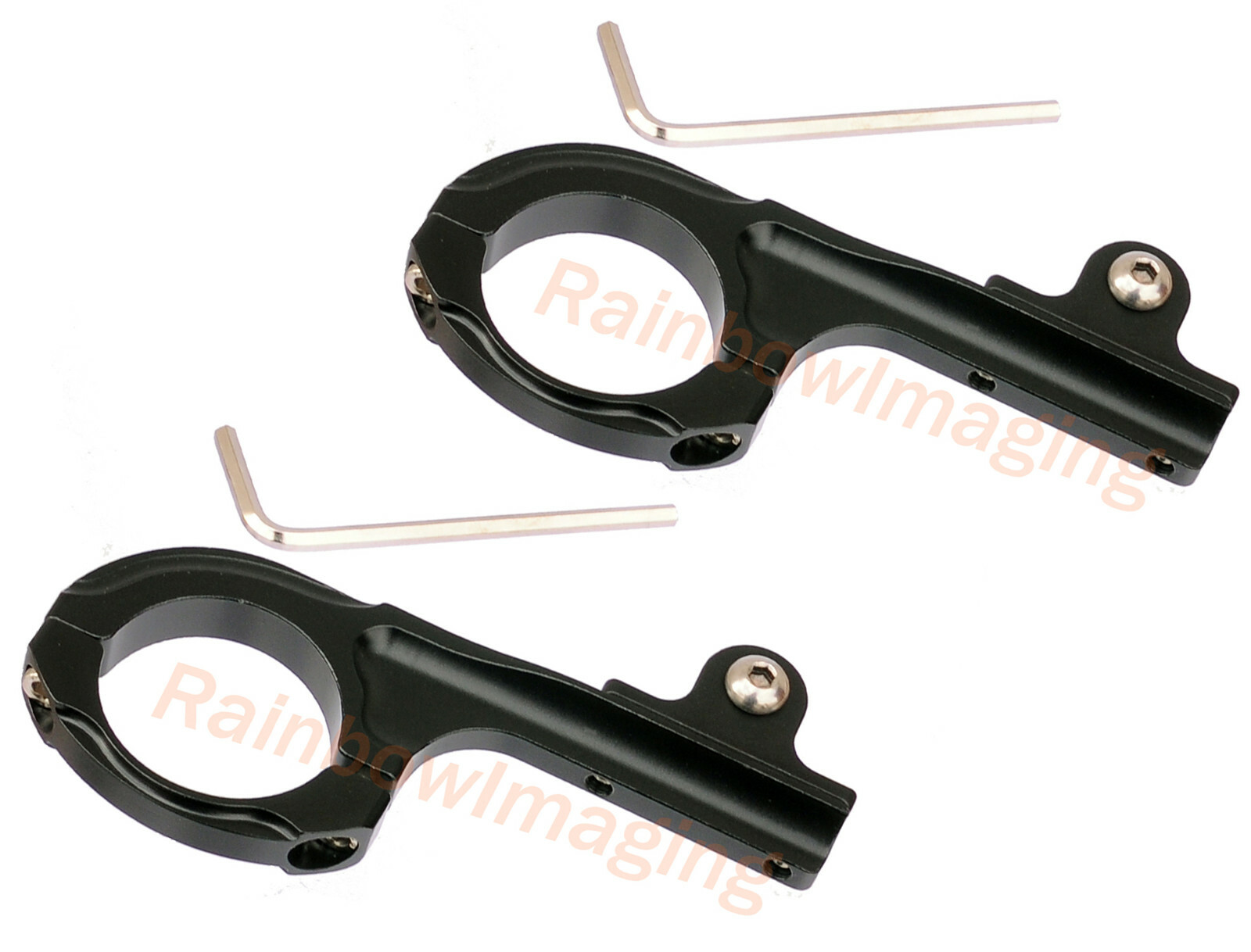 (2 Pcs) 31.8mm Aluminum Handlebar Bike Mount GoPro HERO 10 9 8 7 6 5 4 3 3+