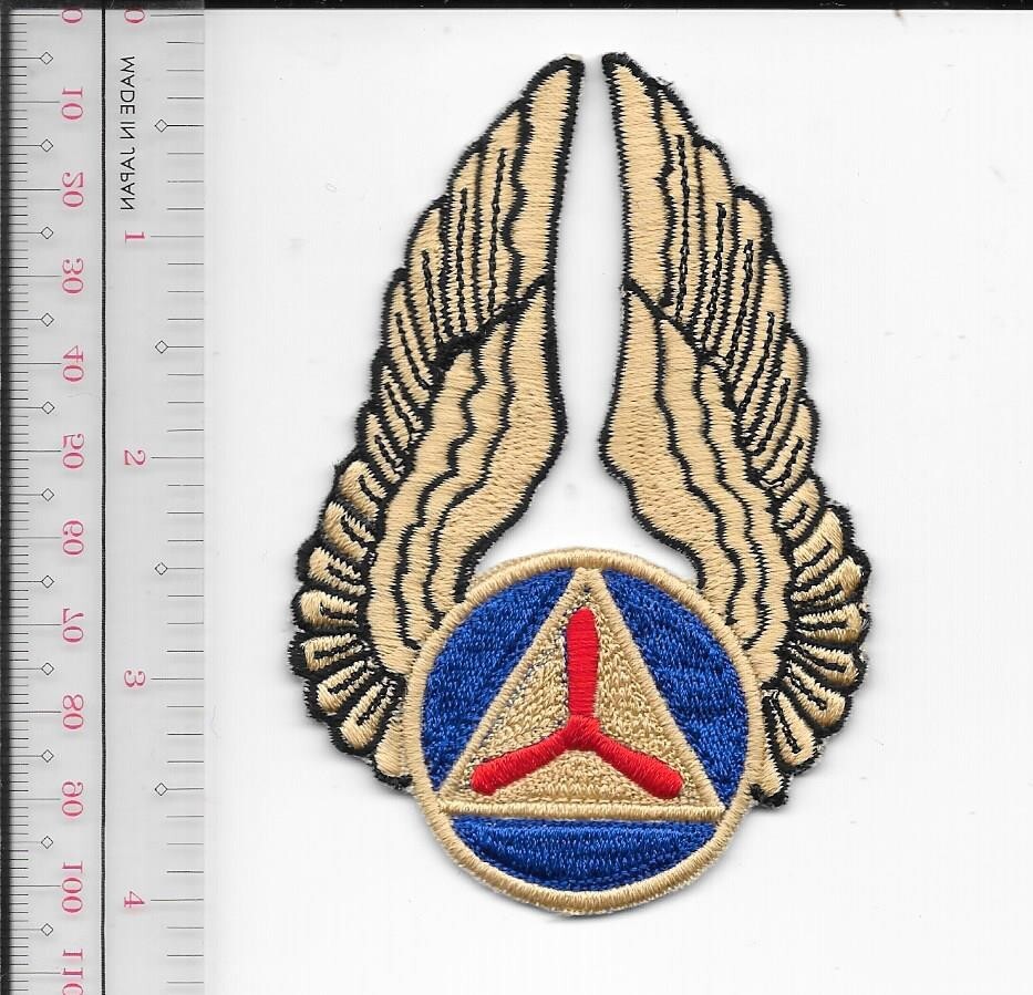 US Civil Air Patrol CAP WWII Wing US Air Force Auxiliary Patch vel NO TARIFF