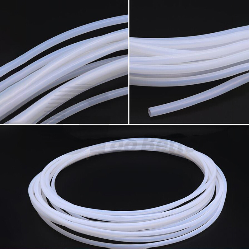 PTFE Tubing Pipe Hose ID 0.3mm-8.4mm OD 0.6mm-9mm Heat Resistant Translucent