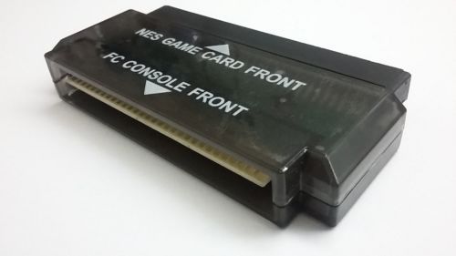 72 to 60 Pin Adapter Converter Play NES Game on Famicom NTSC PAL Shielded cover