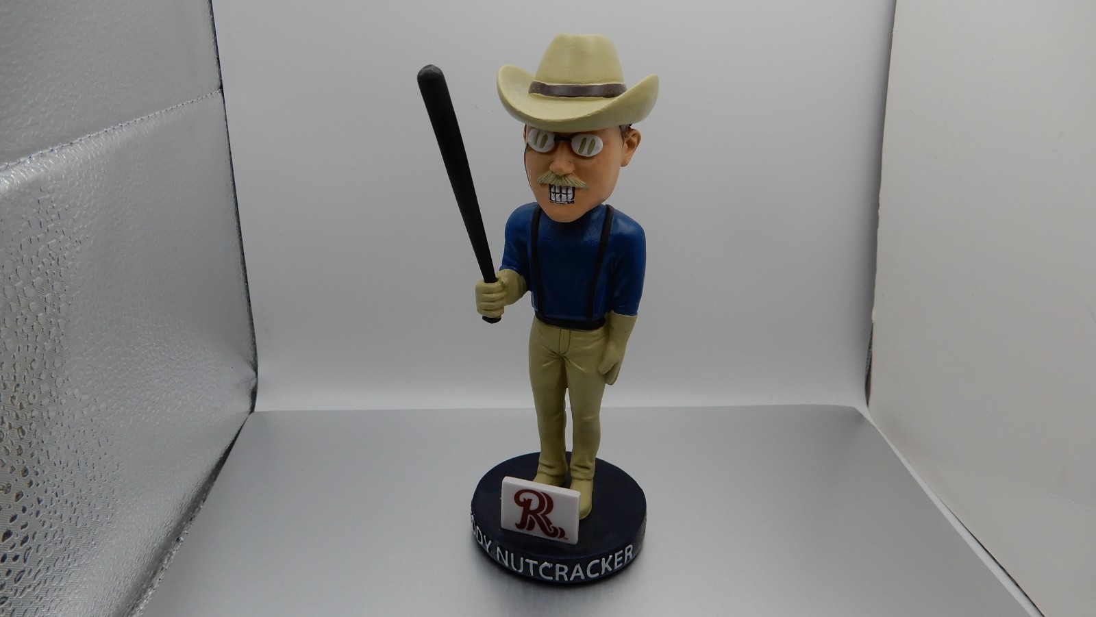 Frisco Roughriders Baseball Teddy Roosevelt Nutcracker Bobblehead Texas Rangers