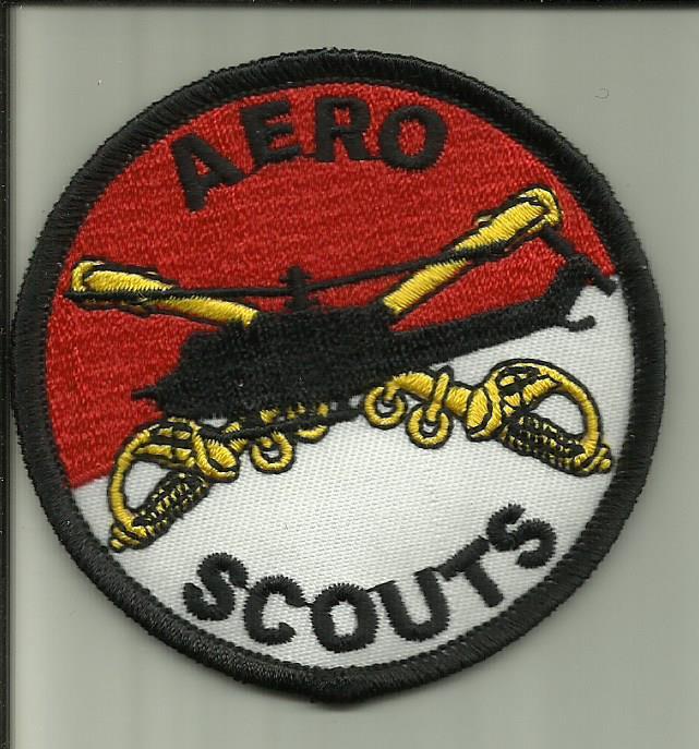 AERO SCOUTS U.S.ARMY PATCH HELICOPTER RECON PILOT HUNTER SABRES SOLDIER FLY USA
