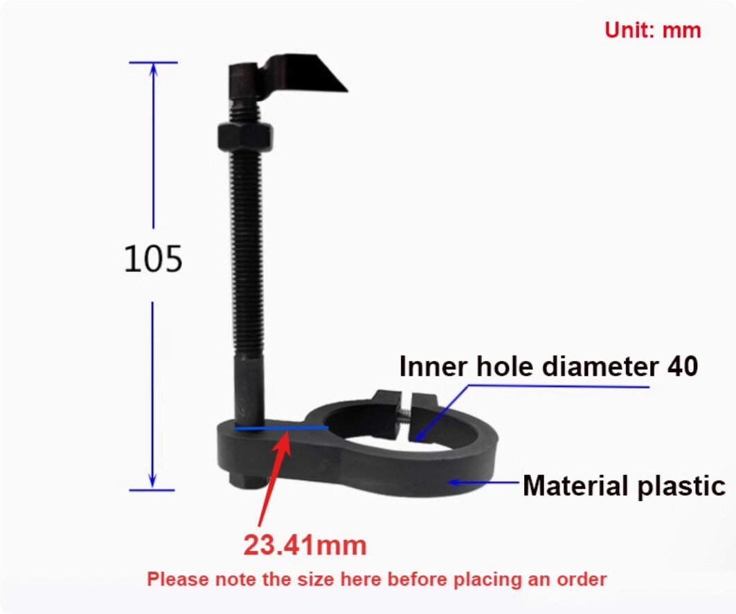 1PC Bench Drill Depth Control Rod Stop Bracket With Ruler For West Lake ZHX-13
