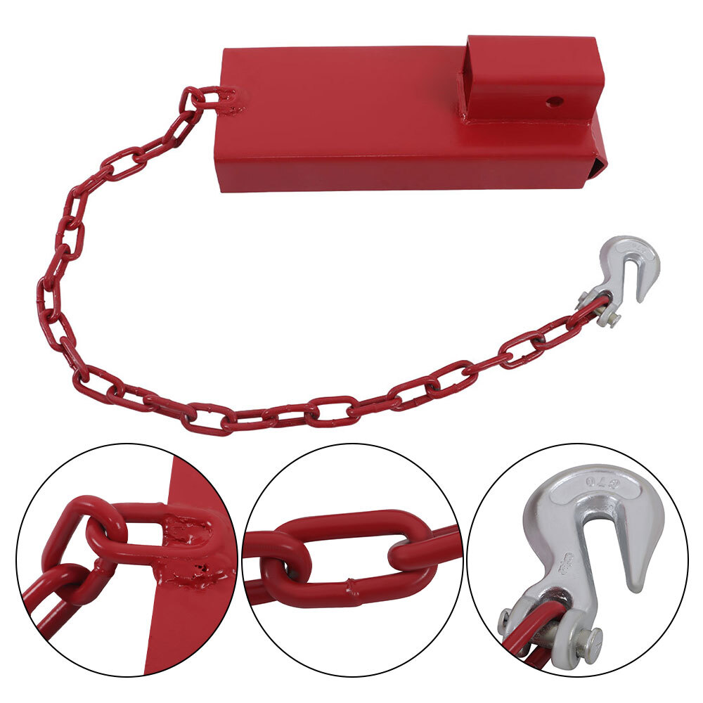 2" Forklift Hitch Receiver Trailer Hitch Receiver Towing Adapter Ball Mount