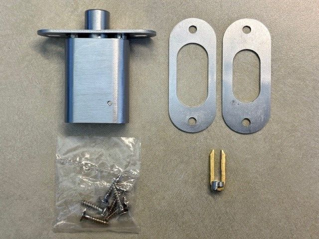 Through Bolt Mount Sliding Door Plunger Lock For SFIC Core (KEY RETAINING)