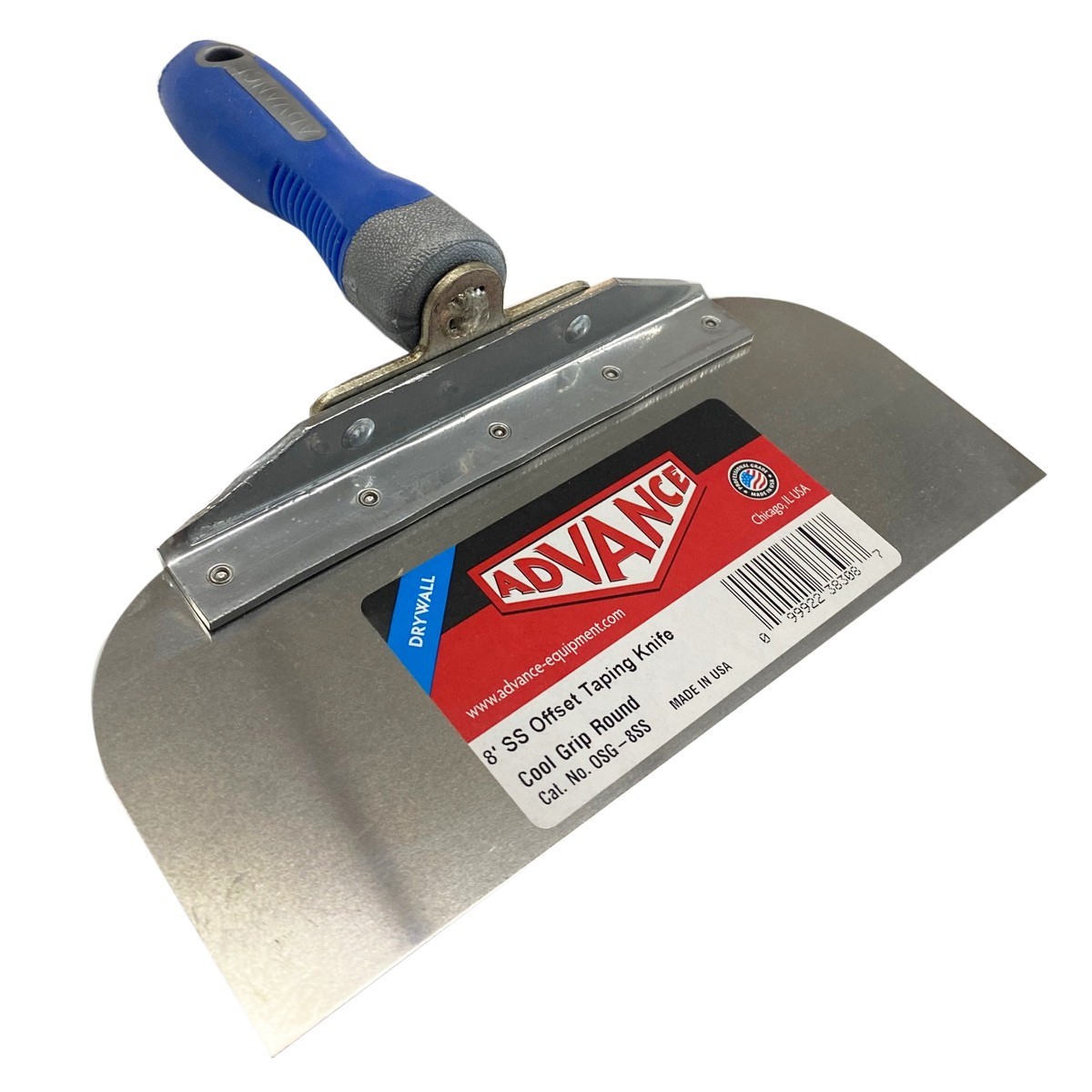 Advance Equipment 8" Offset Stainless Steel Knife