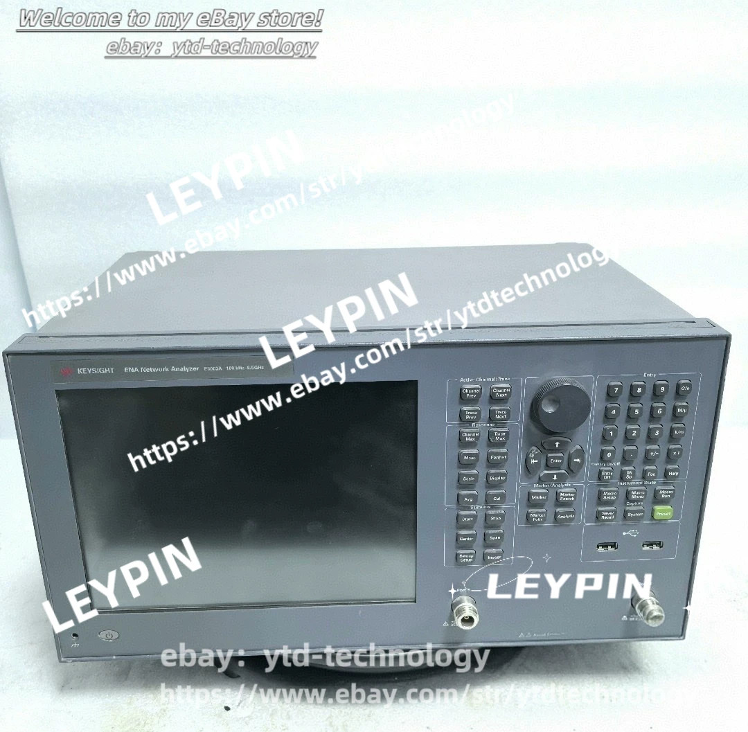 Agilent/Keysight E5063A ENA Vect Netwk Analyzer, 2-Pt, 100 kHz-8.5 GHz#ytd