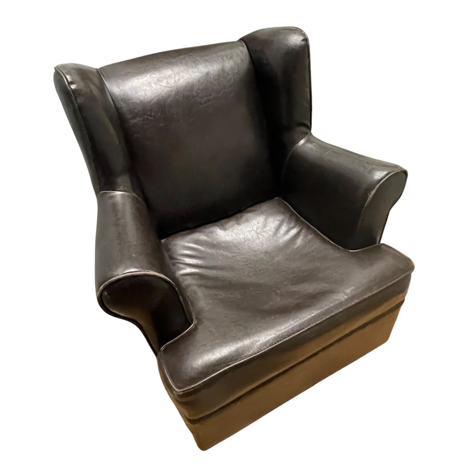 Children’s Dark Brown Faux Leather Arm Chair / Club Chair Ages 3 to 8