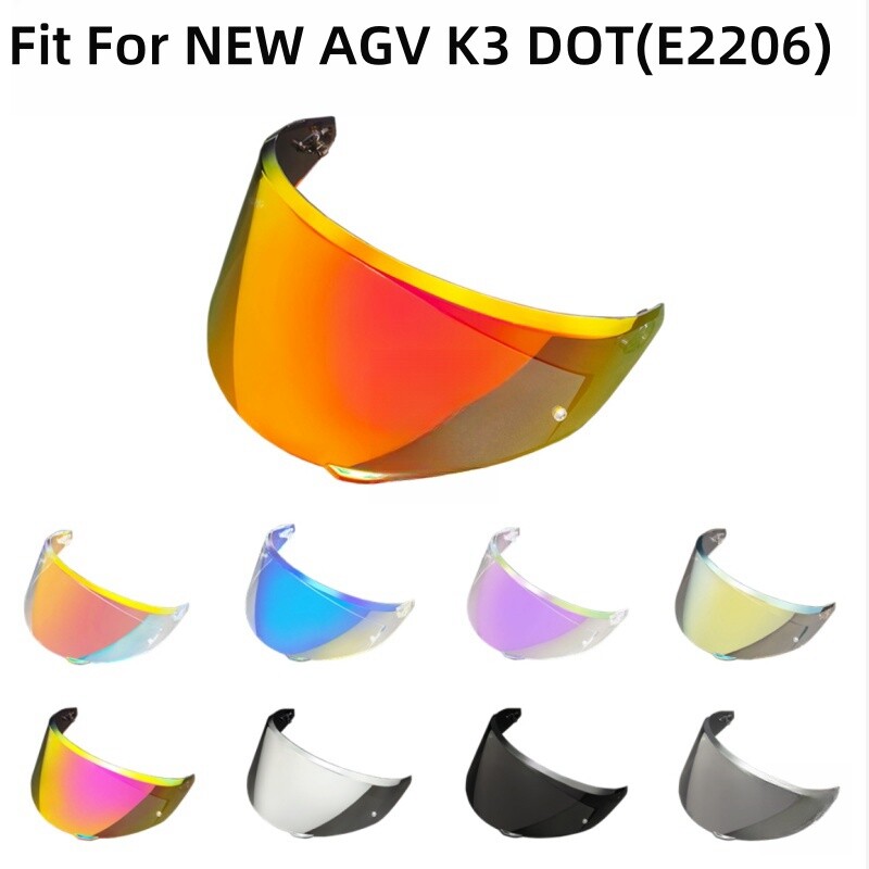 Helmet Visor Lens Fit For NEW AGV K3 (E2206) Visor Motorcycle Helmet Shield