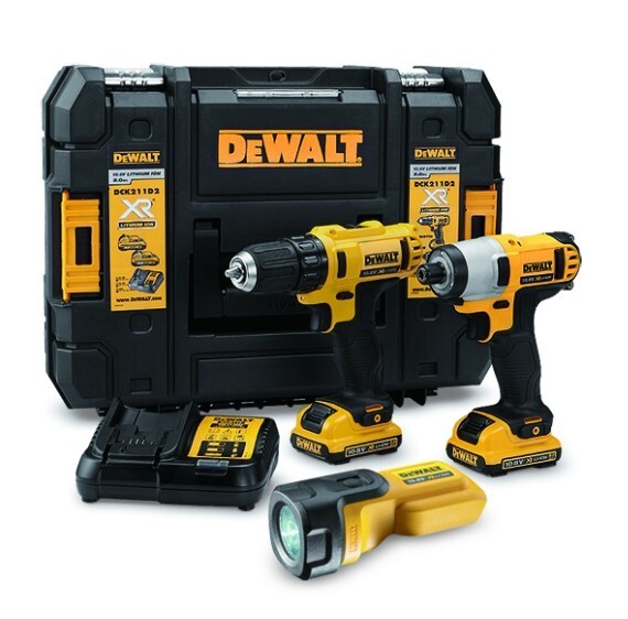Dewalt 12V electric impact hammer wireless drill driver combo set DCK211D2T