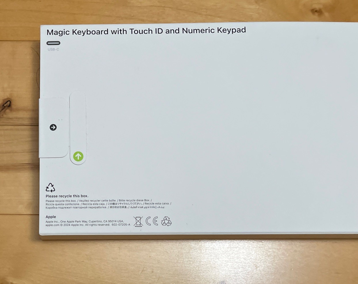 NEW Apple Magic Keyboard Touch ID and Numeric Keypad USB-C MXK73LL/A SEALED