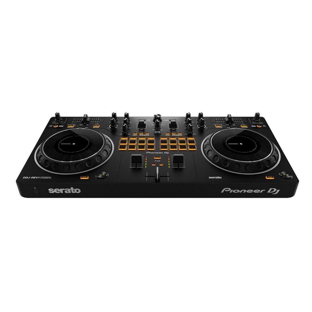 Pioneer DJ DDJ-REV1 Scratch-Style 2-Channel DJ Controller (Black) with Soft Case