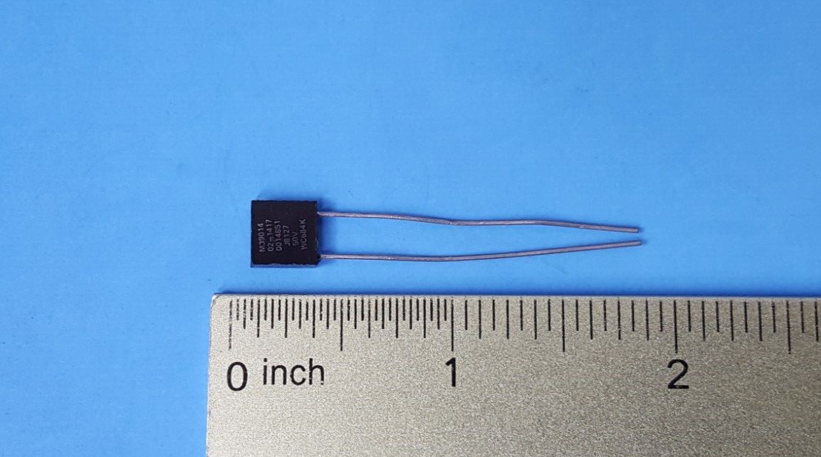 (4 pcs) Capacitor, M39014/02-1417, KEMET, 50V, 0.68uF,