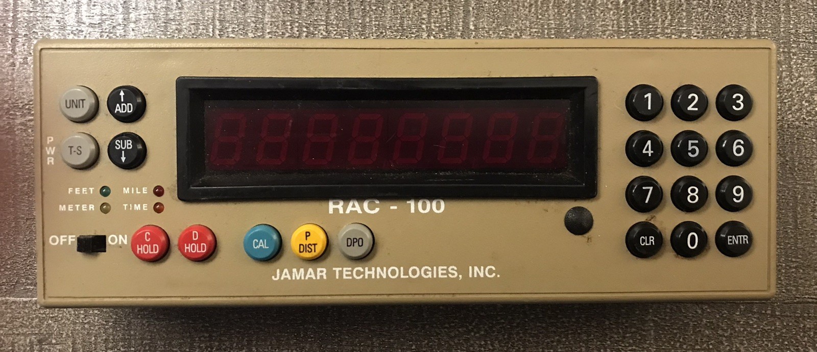 Jamar Technologies RAC-100 Distant Measuring Device Tool UNIT ONLY