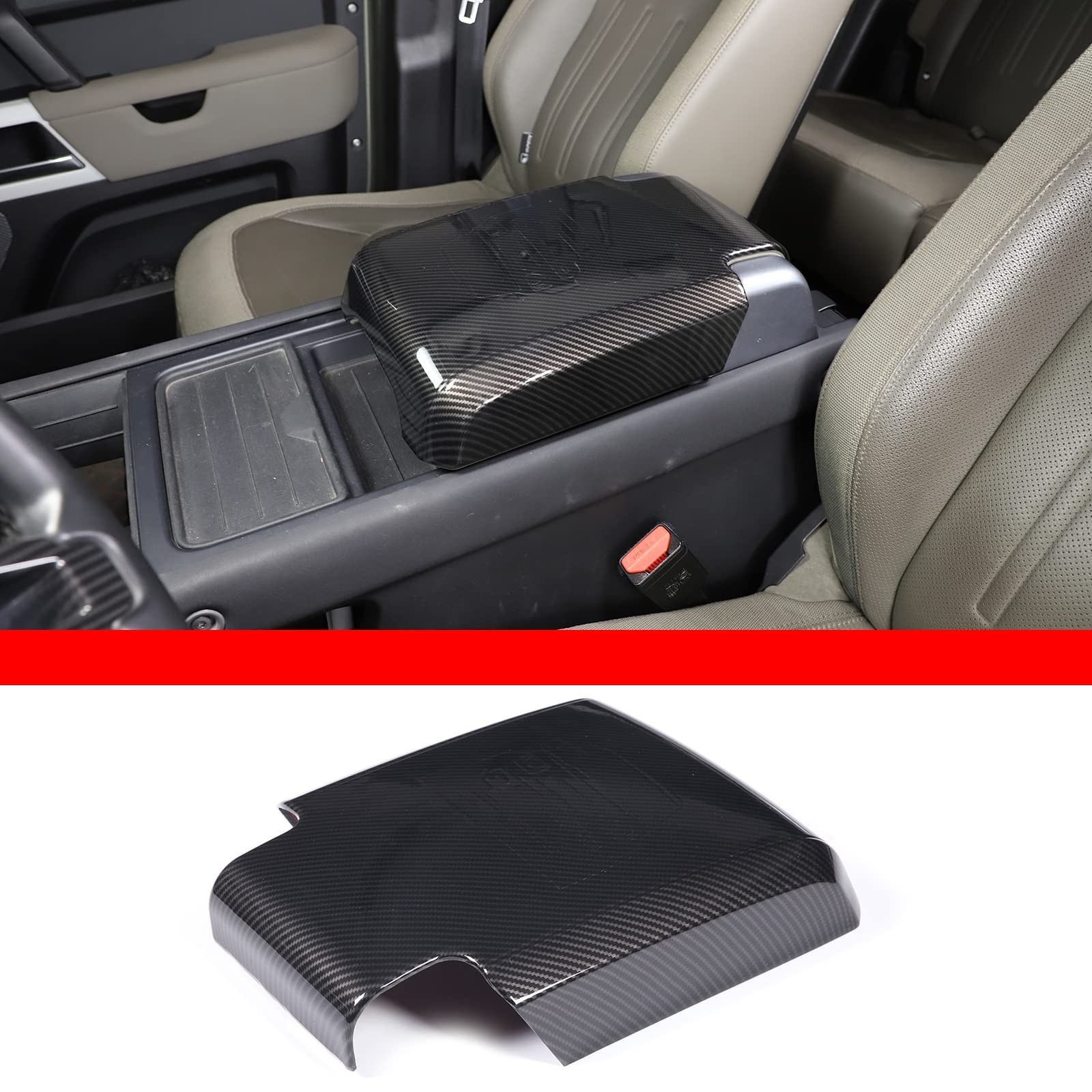 Center Console Cover Protector Car Armrest Cover Compatible for Land Rover De...