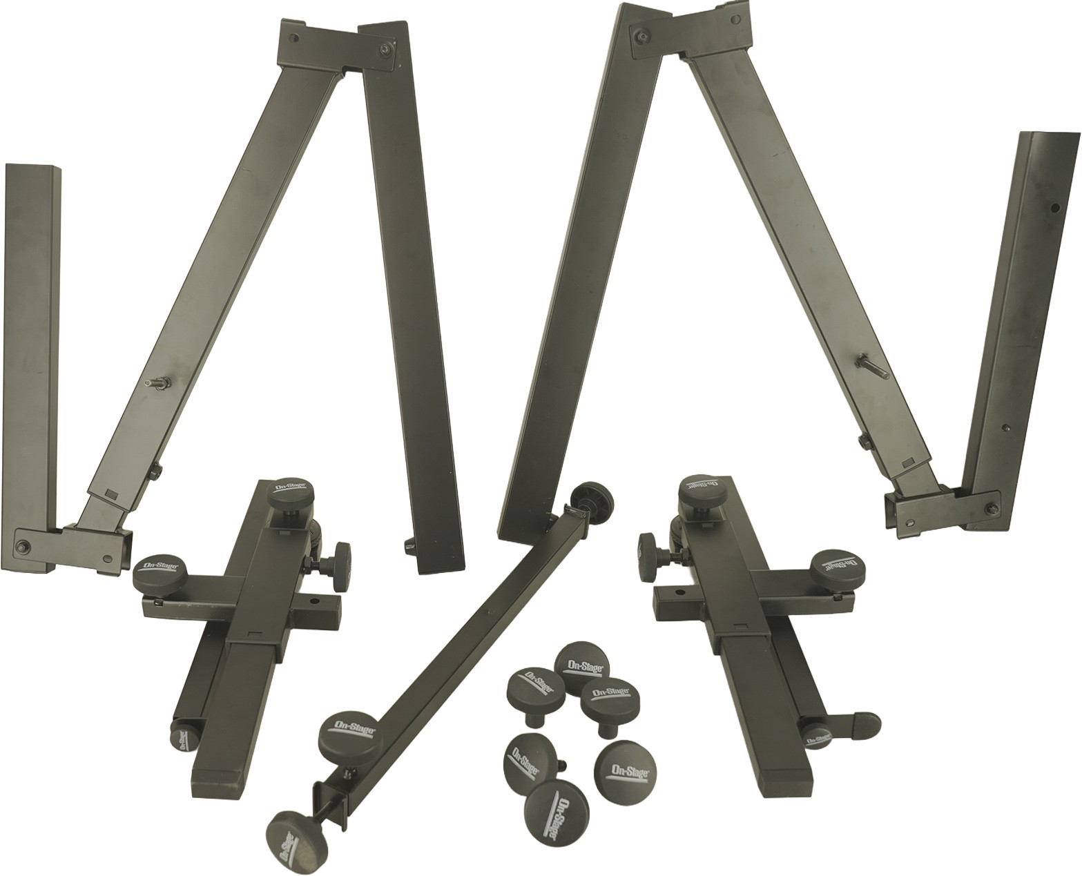 On-Stage KS7365-EJ Folding Heavy-Duty Dual-Tier Z Stand