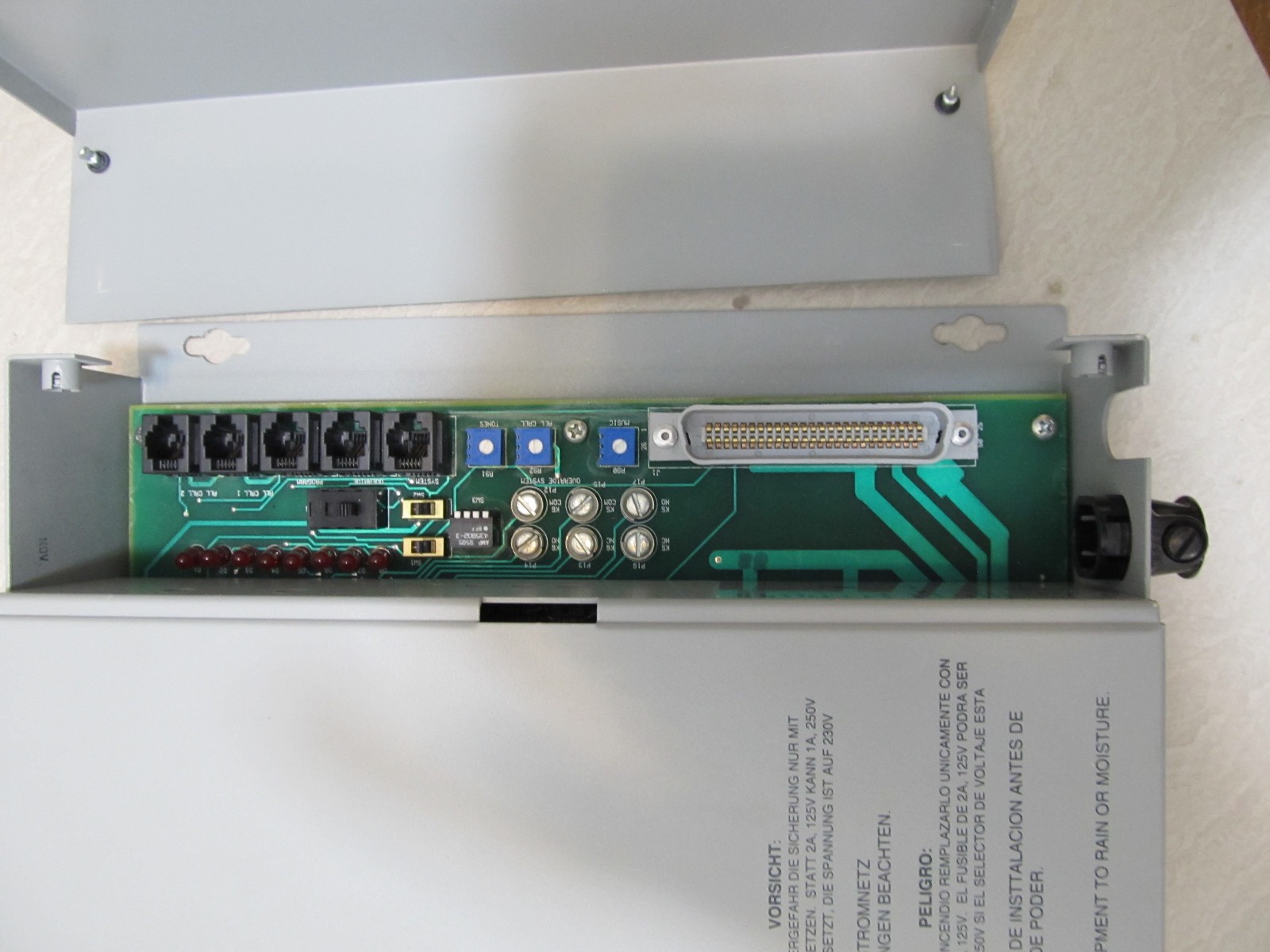 Valcom V-2006A 6-Zone 1-Way Page Control