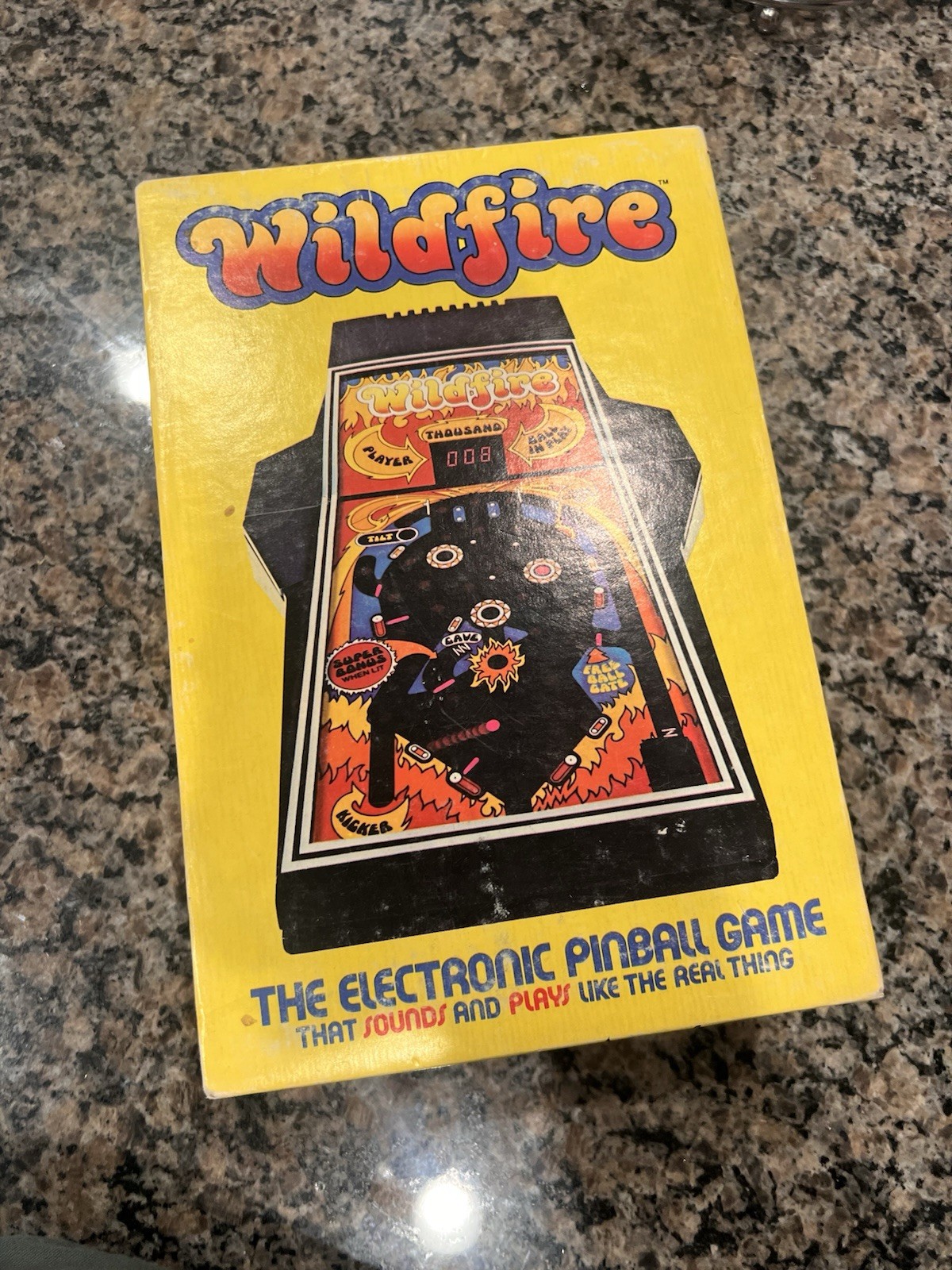 1979 Parker Brothers Wildfire Electric Pinball Game