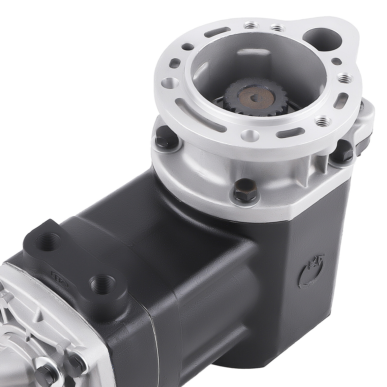 Black Air Brake Compressor for Cummins Engine N14/ N14 CELECT/ N14 CELECT PLUS