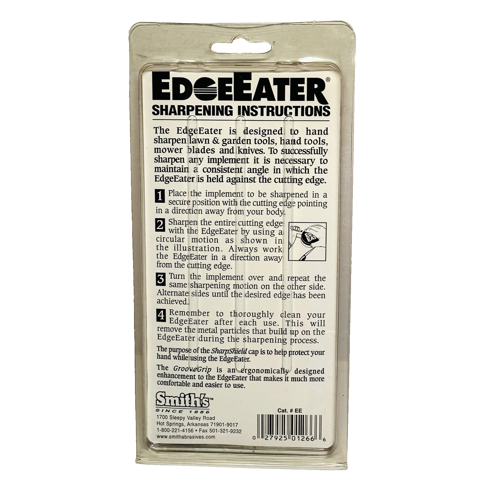 Smith's Sharpeners Edge Eater Stone Sharpening Puck