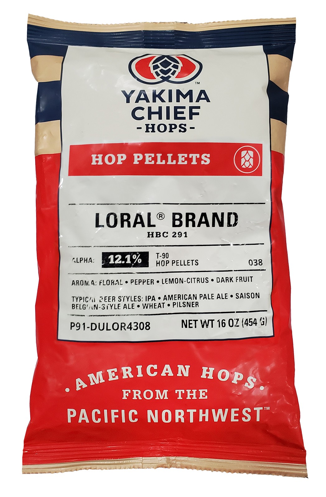 US Loral Hop Pellets 1 Pound