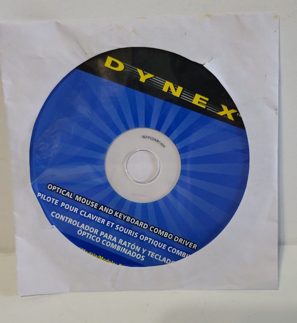 Dynex installation CD for Mouse & Keyboard Model DX-CKB102