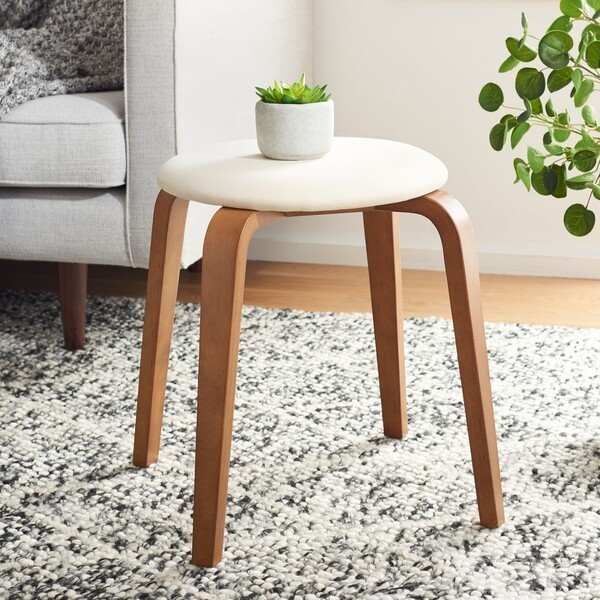 Safavieh JO UPHOLSTERED STACKABLE STOOL, Reduced Price 2172780726 STL1001B