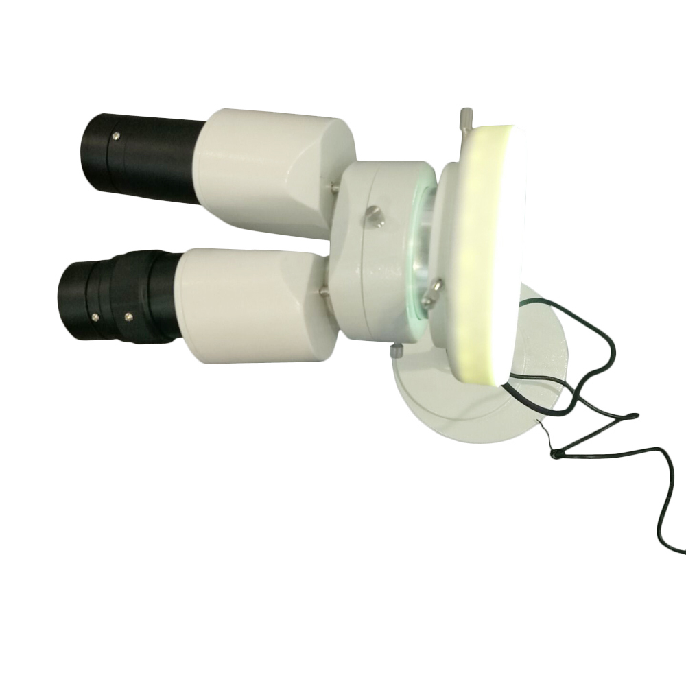 8X Microscope Comprehensive Magnification 360° Revolve Dental Lab Equipment LED