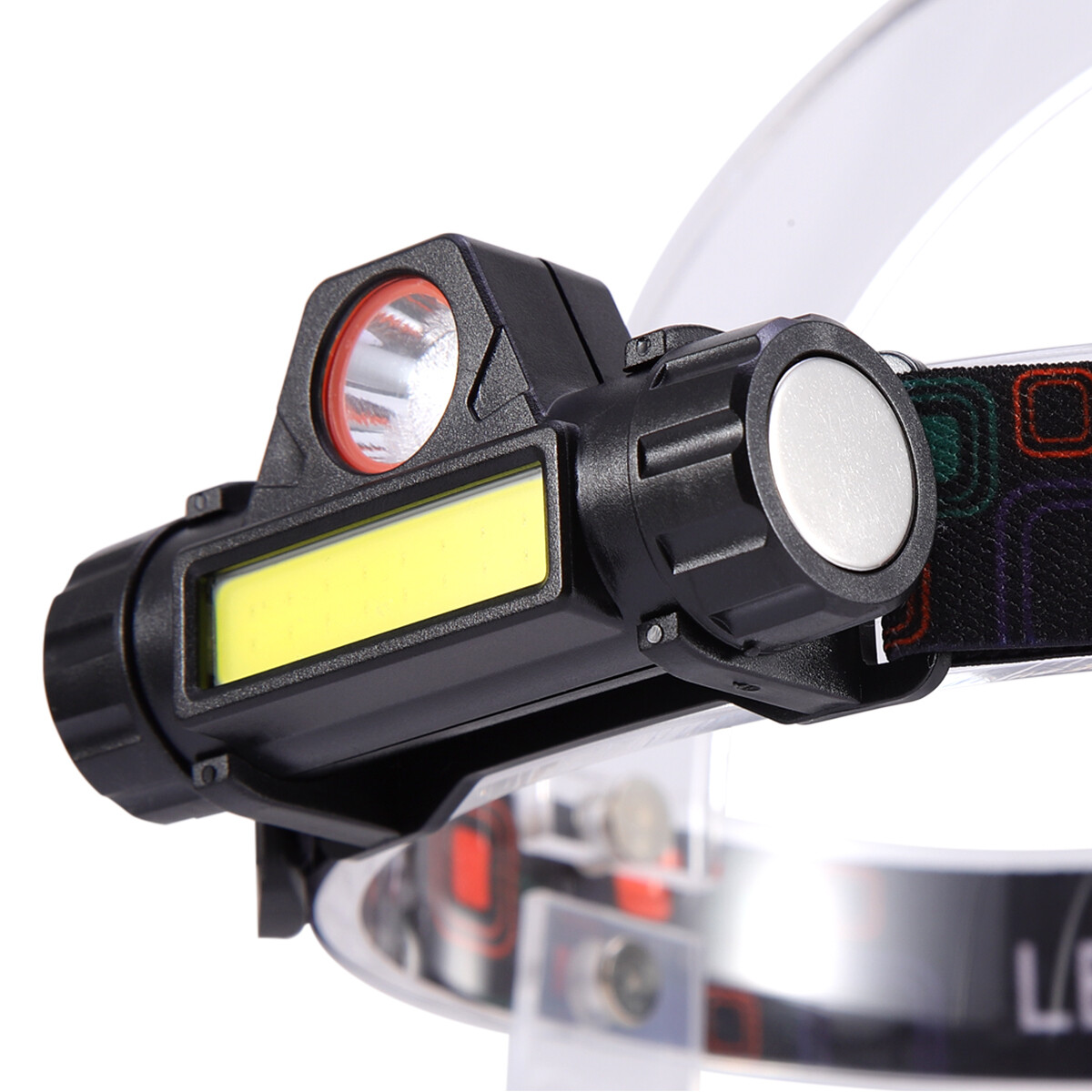 2X LED Headlamp USB Rechargeable Waterproof Headlight Head Light Flashlight
