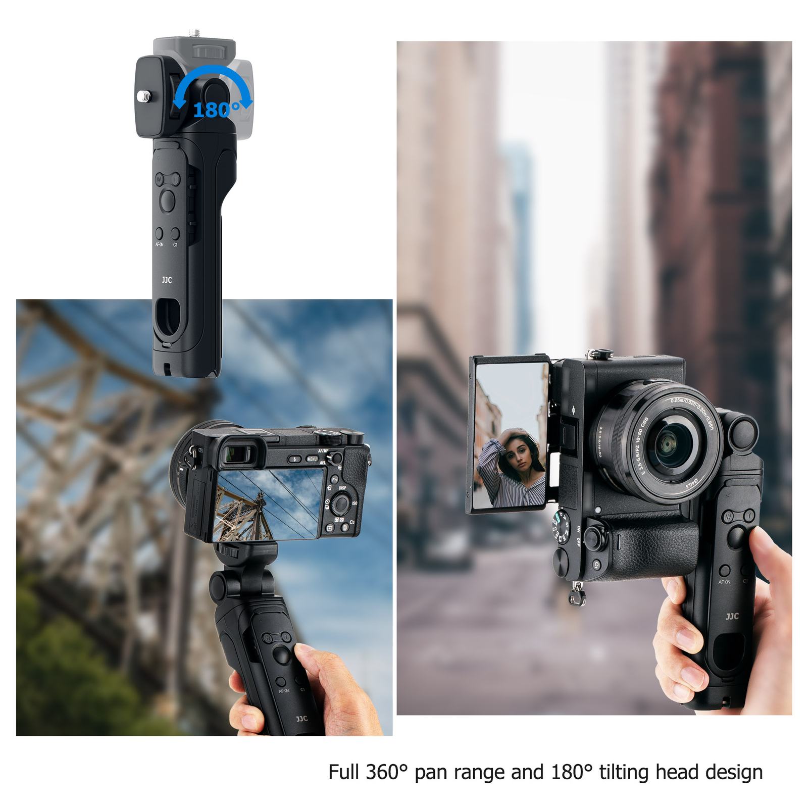 Bluetooth Handheld Mini Tripod Vlog Shooting Grip for Sony Camera as GP-VPT2BT