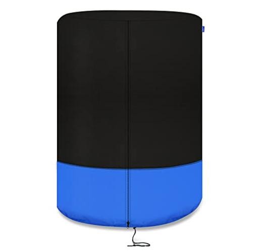 kayme Tire Cover, Large Tire Storage T4-XL-35 Inch Tire Diameters Black Blue