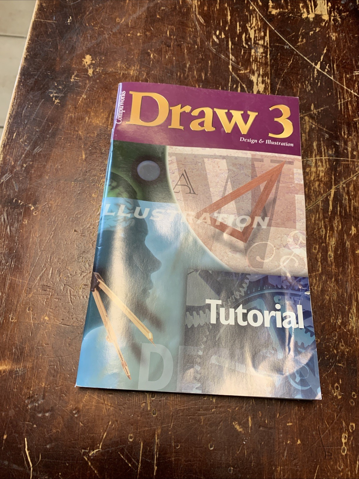 Draw 3 Compu Works - Design & Illustration CD-Rom Disc for Windows PC