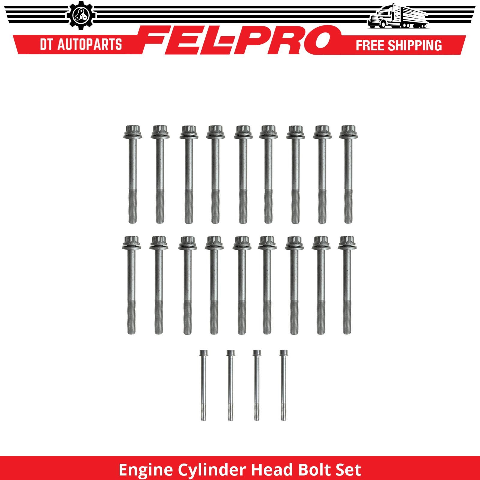 For 2010-2011 GMC Savana 4500 6.6L V8 Engine Cylinder Head Bolt Set Fel-Pro