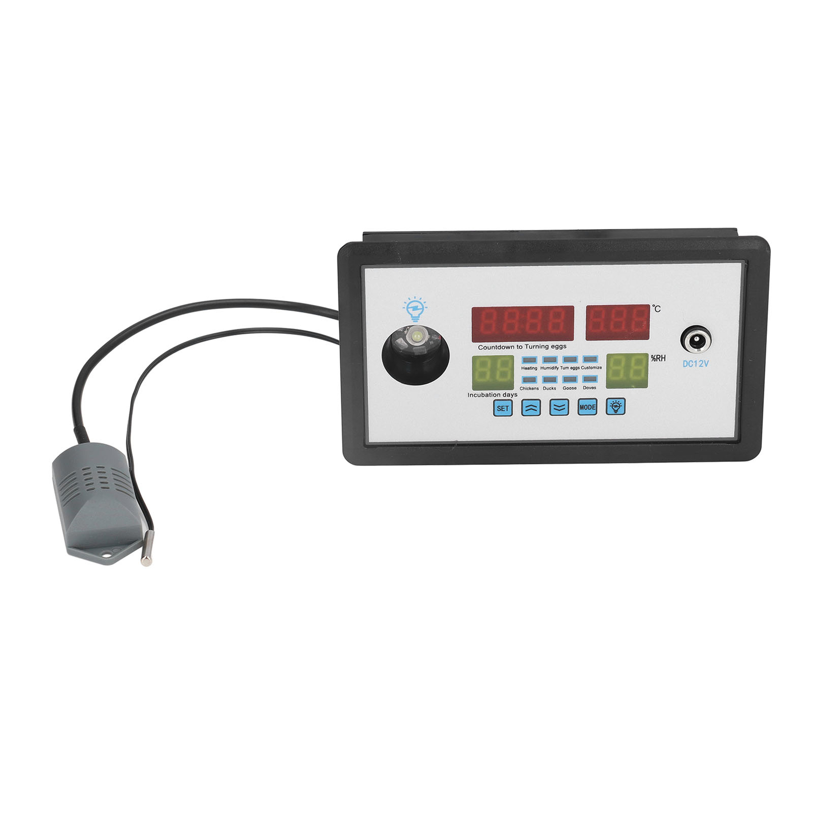 Smart Automatic Egg Incubator Controller Thermostat For Duck Goose Eggs 12V WS