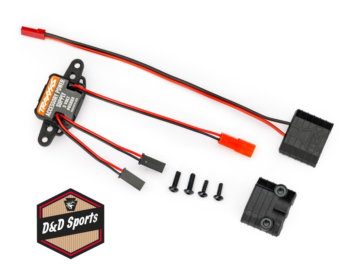 Traxxas 6588X - Accessory Power Supply (regulated 3V, 3 amp) Power Tap Connector